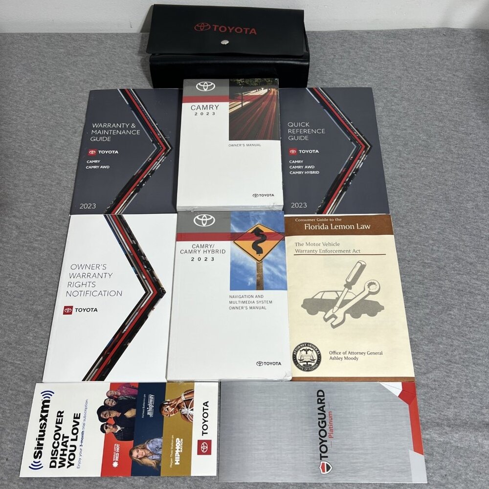 2023 Toyota Camry/ Camry Hybrid Owners Manual Users Guide Book‎ OEM#01999-06259